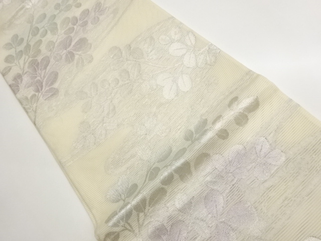 JAPANESE FUKURO OBI FOR SUMMER / WOVEN STREAM
